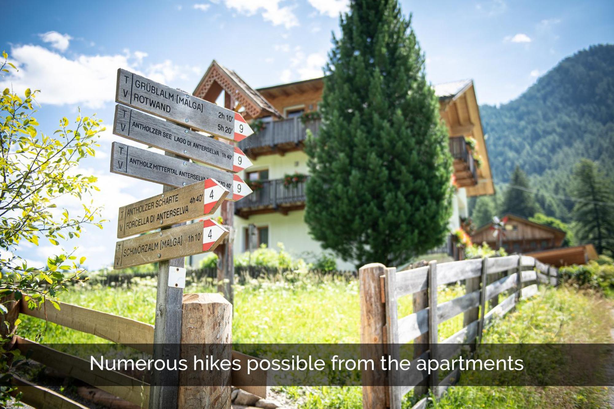 Apartments Nature Apis Landheim Anterselva di Mezzo Exteriér fotografie